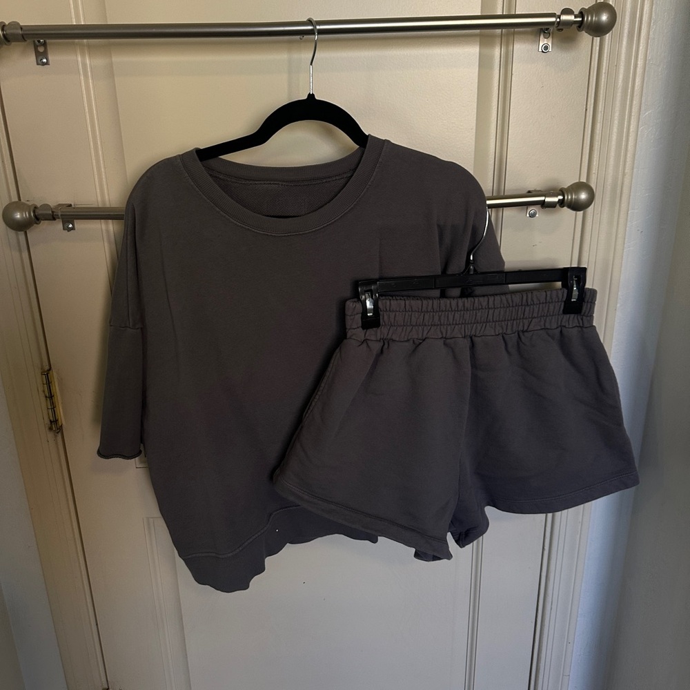 Daily Drills Gray Lounge Set